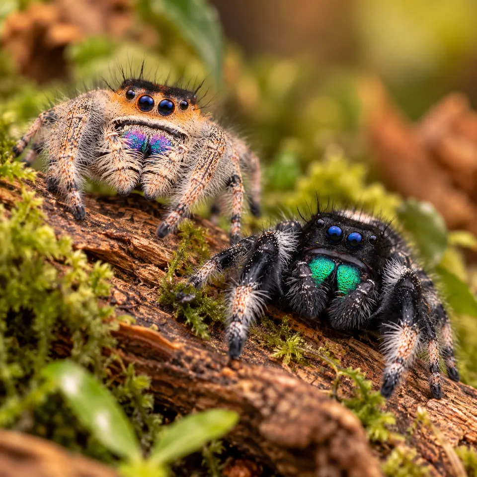 Phidippus regius (Everglades)