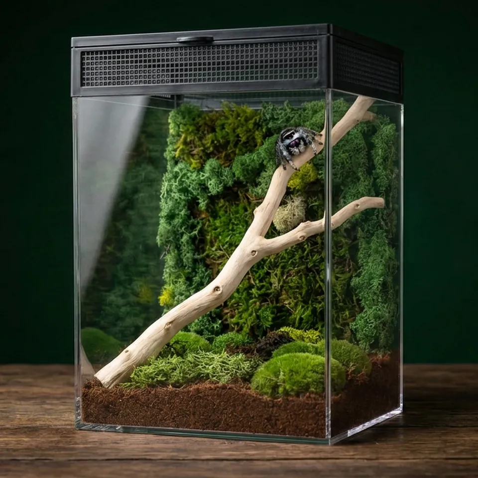 Springspinnen-Terrarium XL – auch als Komplettset