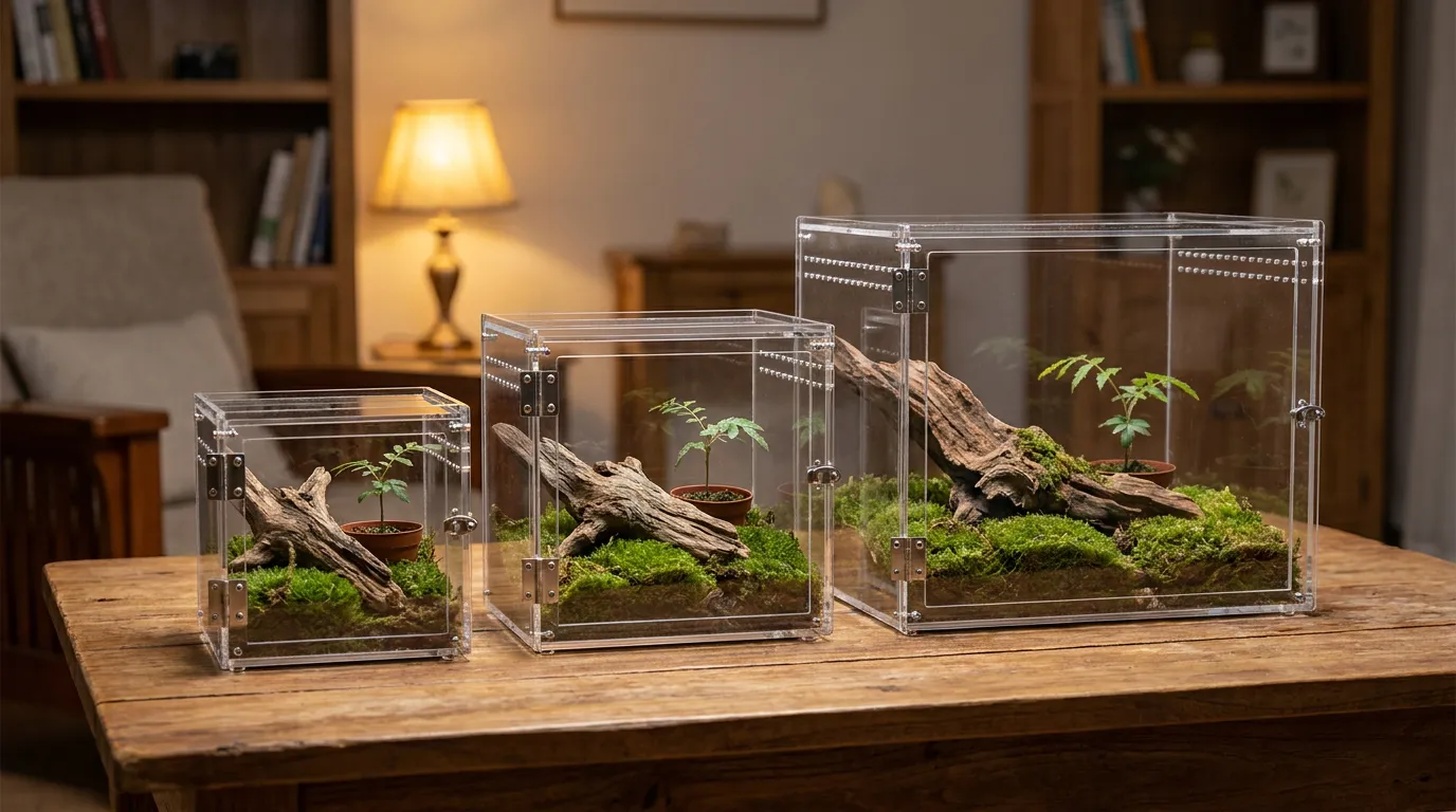 Terrarium-Größe für Springspinnen: Welche Maße wirklich passen