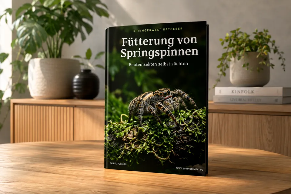 eBook: Fütterung von Springspinnen